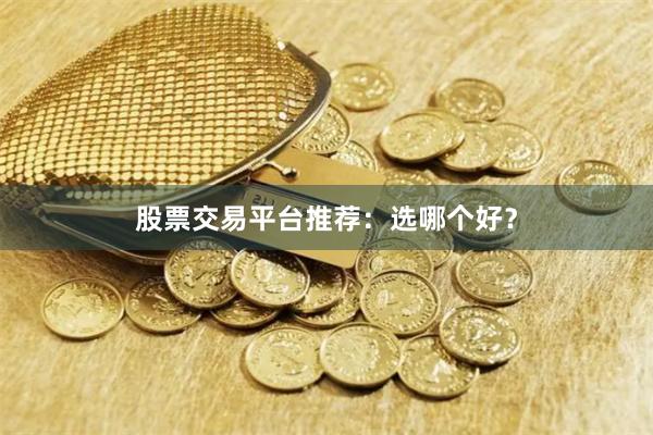 股票交易平台推荐：选哪个好？